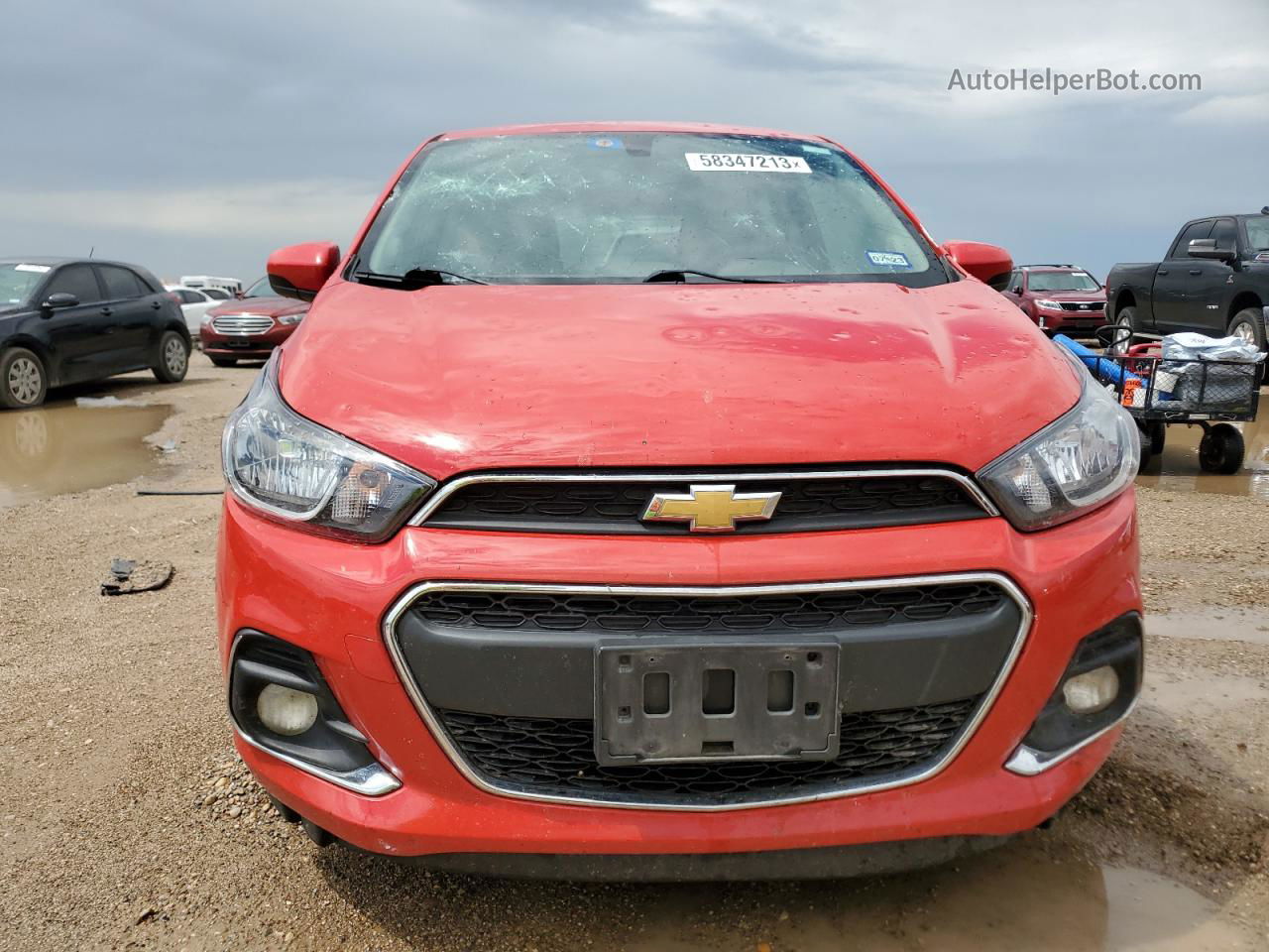 2017 Chevrolet Spark 1lt Красный vin: KL8CD6SA0HC708939