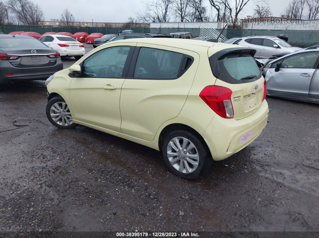 2017 Chevrolet Spark 1lt Cvt Yellow vin: KL8CD6SA0HC729547