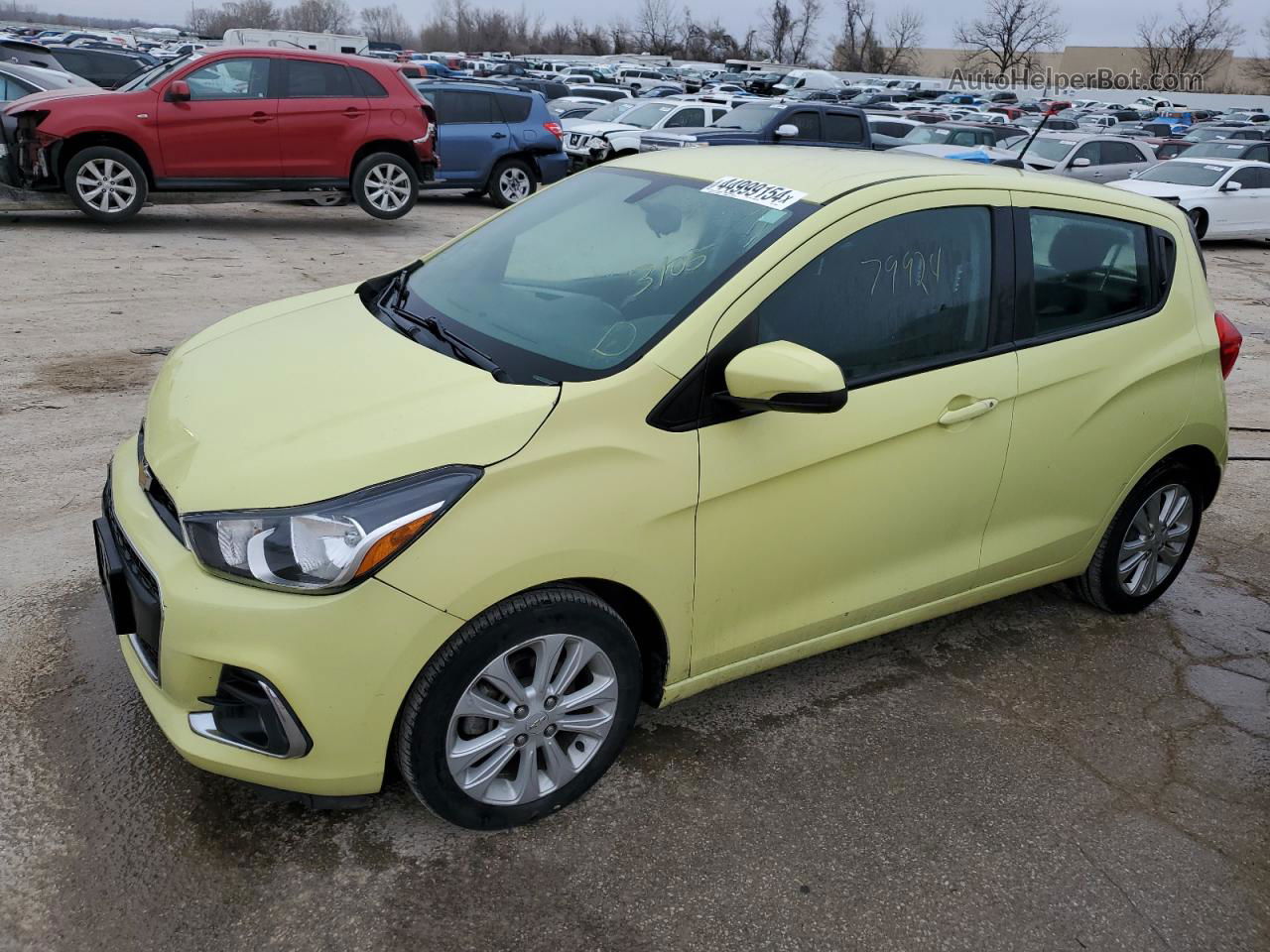 2017 Chevrolet Spark 1lt Cream vin: KL8CD6SA0HC732688