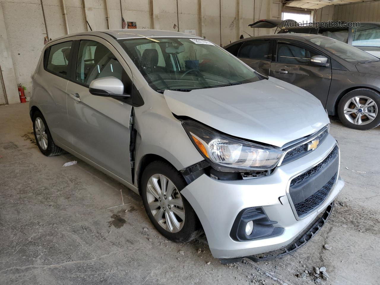 2017 Chevrolet Spark 1lt Silver vin: KL8CD6SA0HC732724