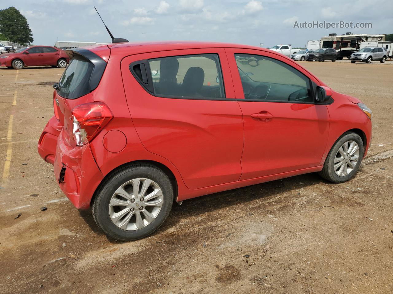 2017 Chevrolet Spark 1lt Красный vin: KL8CD6SA0HC757915