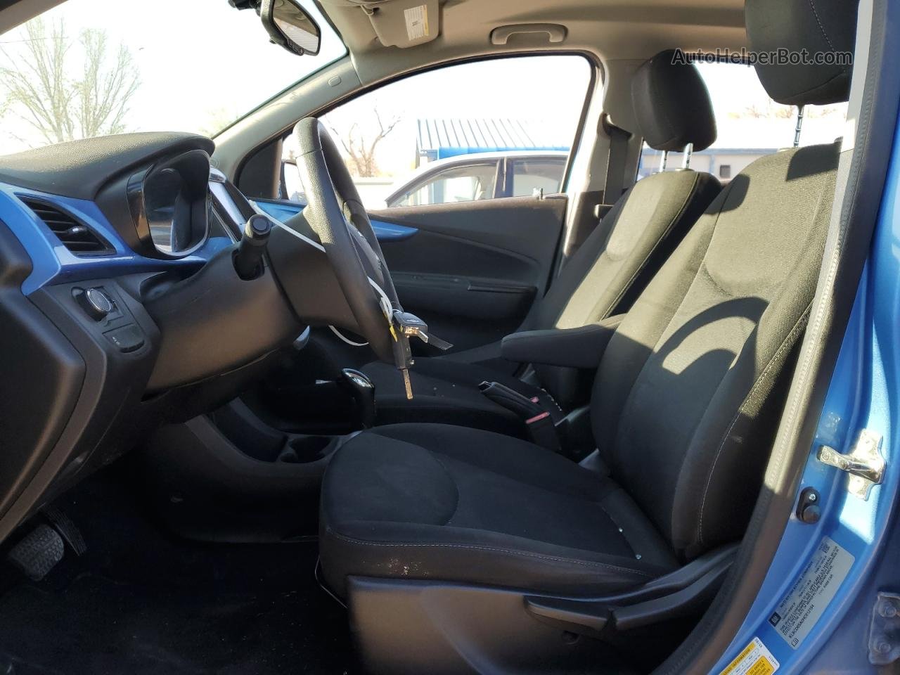 2017 Chevrolet Spark 1lt Синий vin: KL8CD6SA0HC812184