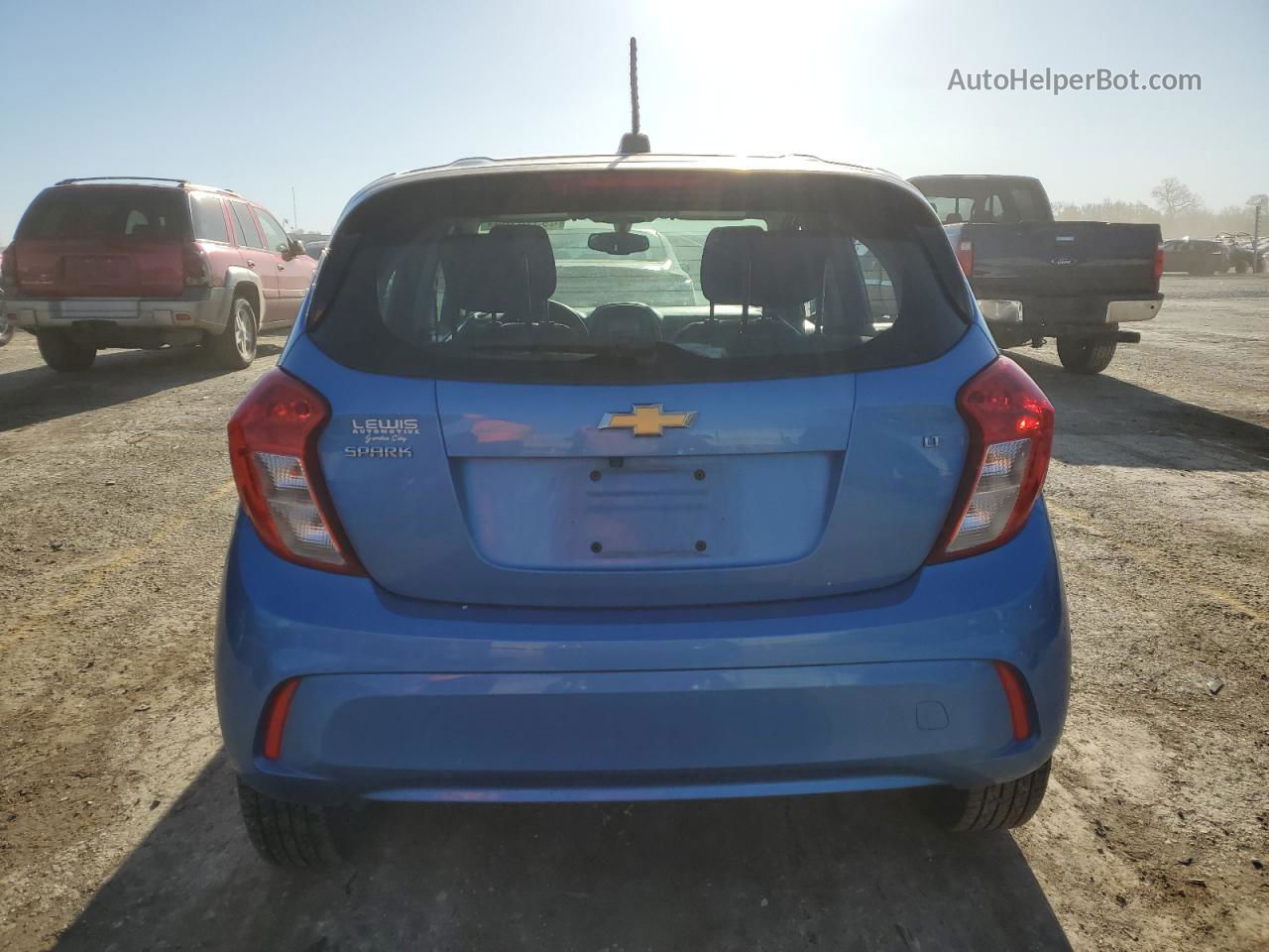 2017 Chevrolet Spark 1lt Blue vin: KL8CD6SA0HC812184