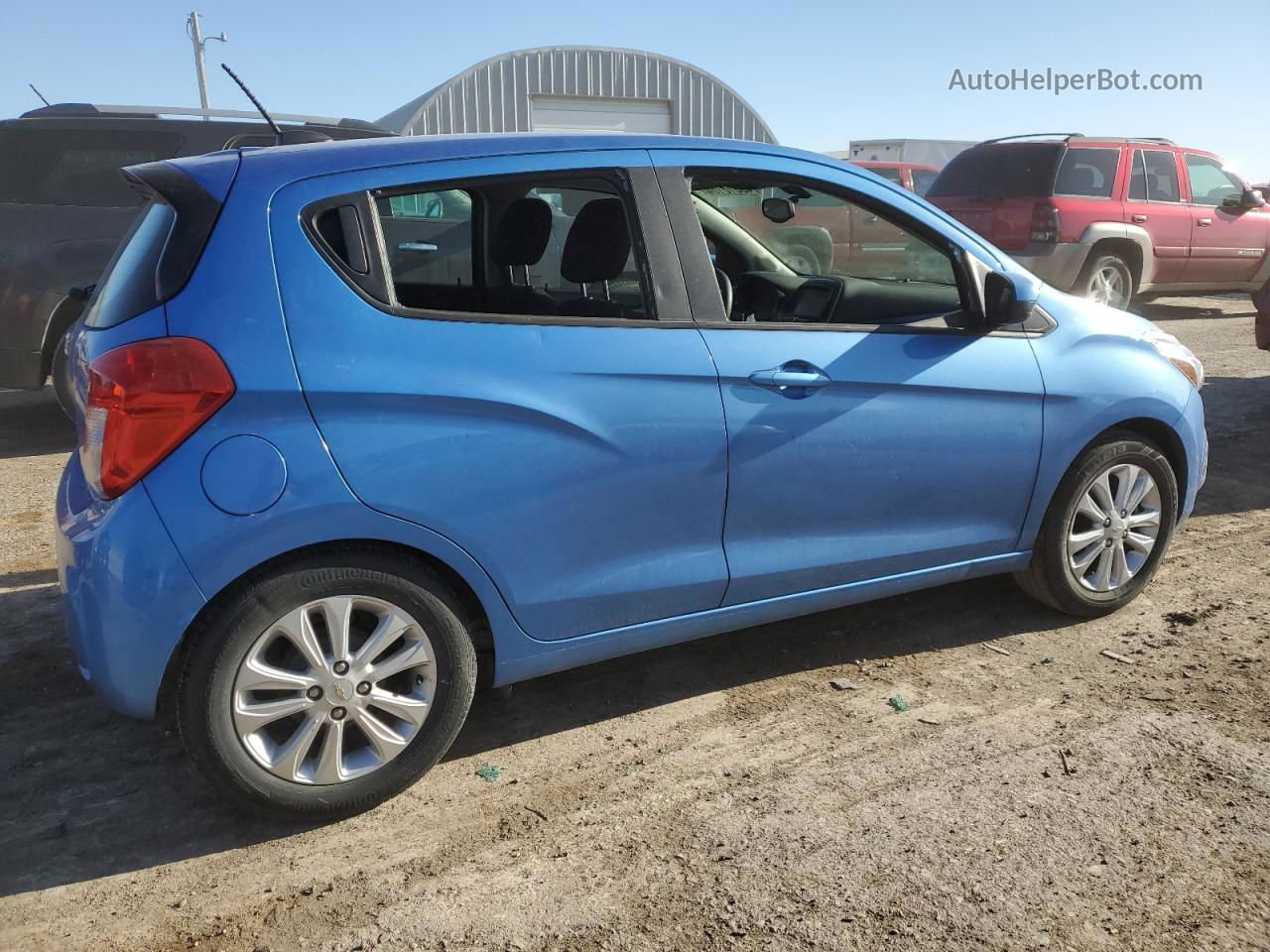 2017 Chevrolet Spark 1lt Blue vin: KL8CD6SA0HC812184