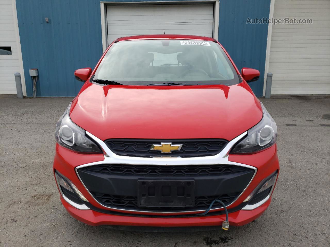 2019 Chevrolet Spark 1lt Red vin: KL8CD6SA0KC702159