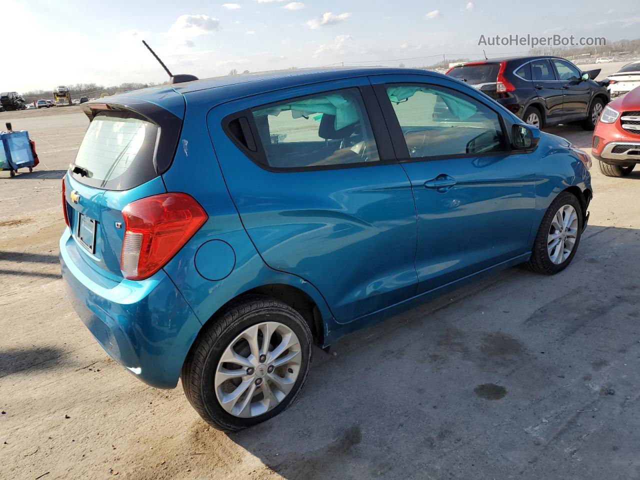 2019 Chevrolet Spark 1lt Blue vin: KL8CD6SA0KC706468