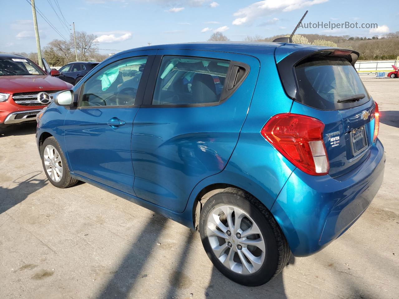 2019 Chevrolet Spark 1lt Blue vin: KL8CD6SA0KC706468