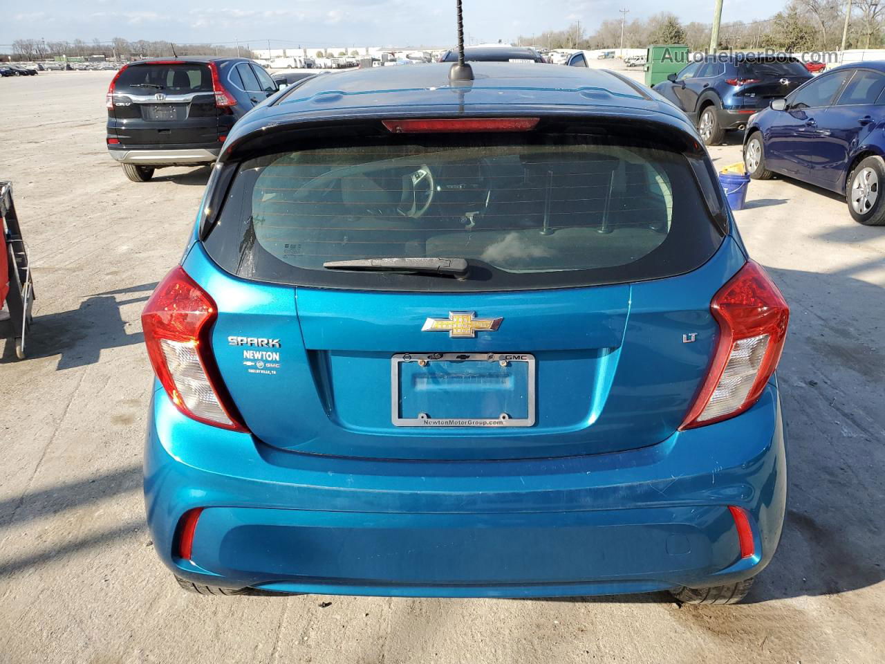 2019 Chevrolet Spark 1lt Blue vin: KL8CD6SA0KC706468