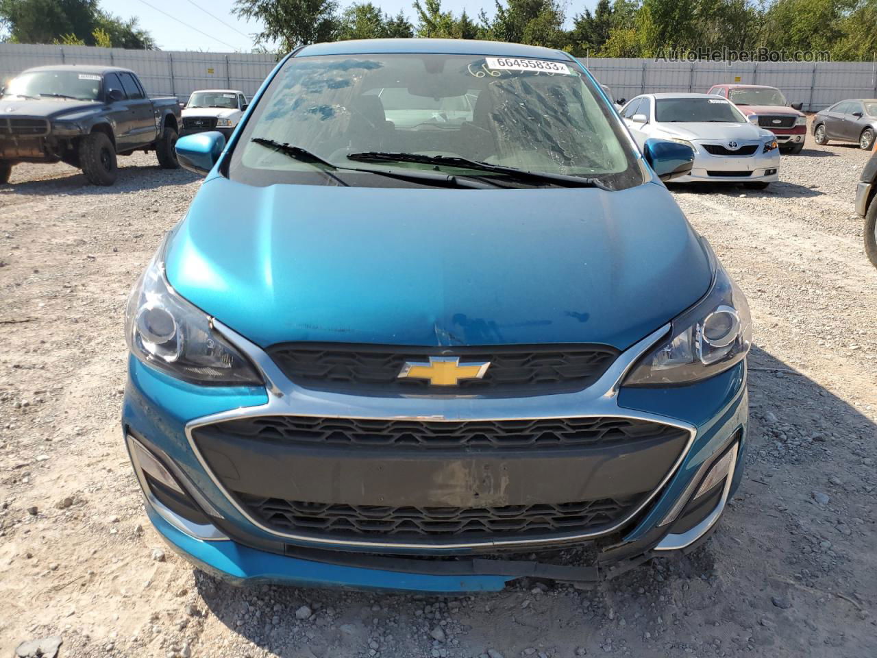 2019 Chevrolet Spark 1lt Blue vin: KL8CD6SA0KC726753