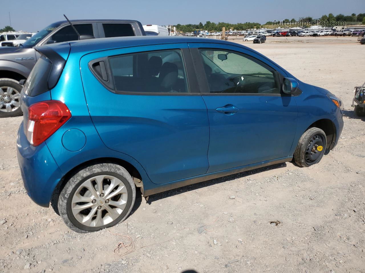 2019 Chevrolet Spark 1lt Blue vin: KL8CD6SA0KC726753