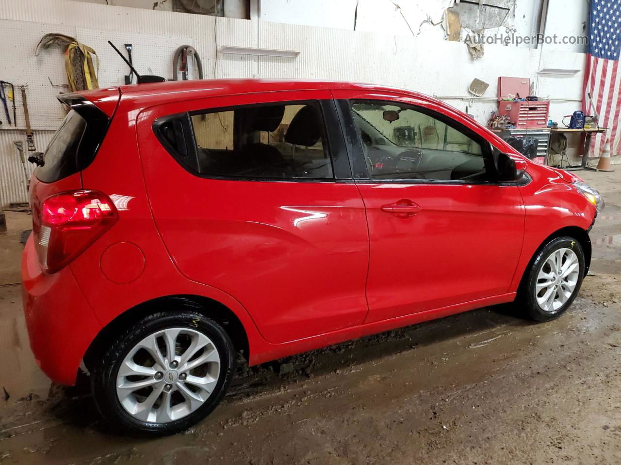 2019 Chevrolet Spark 1lt Красный vin: KL8CD6SA0KC731080