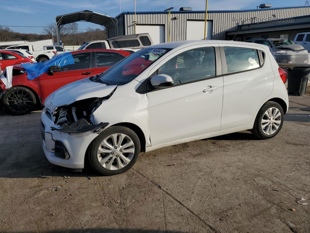 2017 Chevrolet Spark 1lt White vin: KL8CD6SA1HC782337