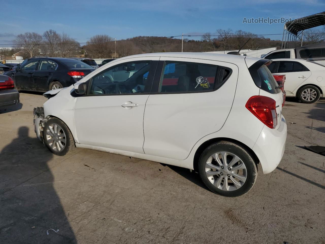 2017 Chevrolet Spark 1lt White vin: KL8CD6SA1HC782337