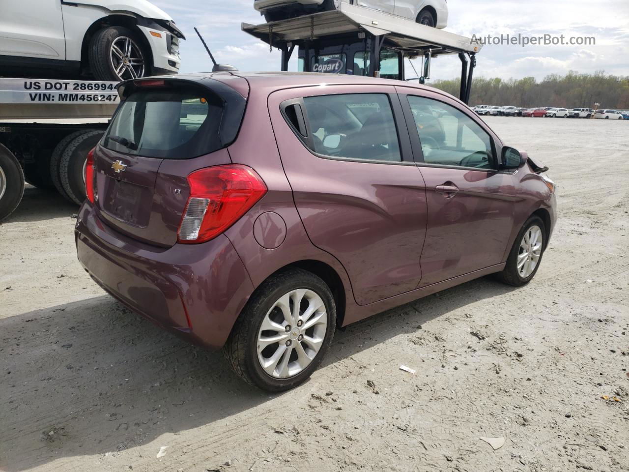 2019 Chevrolet Spark 1lt Фиолетовый vin: KL8CD6SA1KC703501