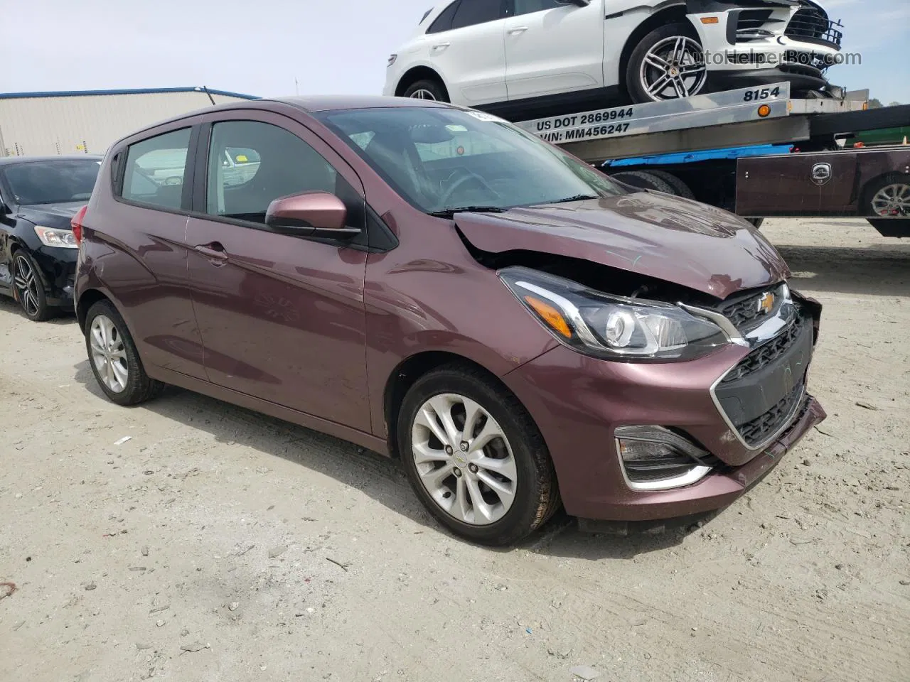 2019 Chevrolet Spark 1lt Фиолетовый vin: KL8CD6SA1KC703501