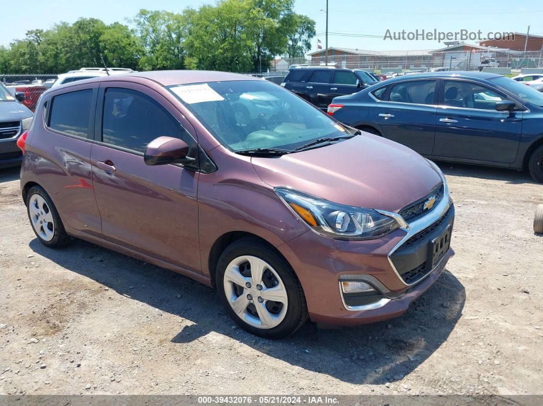 2019 Chevrolet Spark 1lt Cvt Pink vin: KL8CD6SA1KC710092