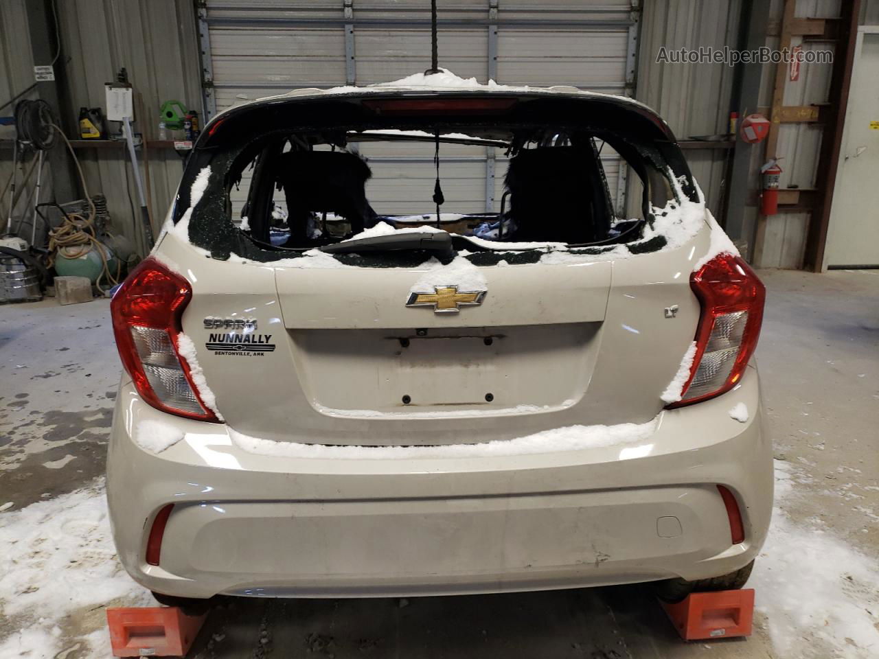 2019 Chevrolet Spark 1lt Silver vin: KL8CD6SA1KC785794