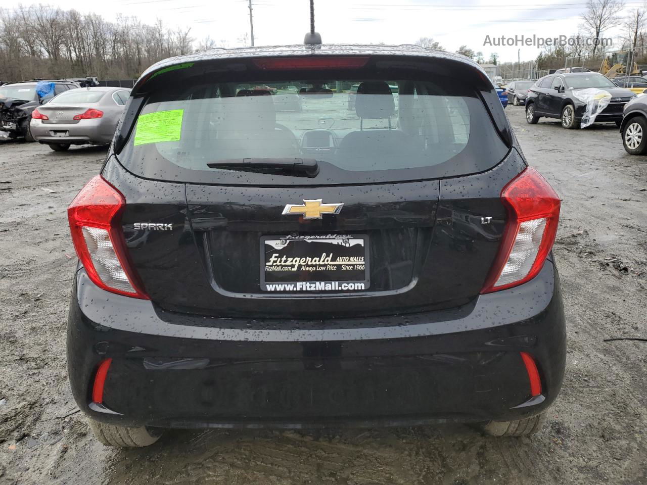 2019 Chevrolet Spark 1lt Black vin: KL8CD6SA1KC805736