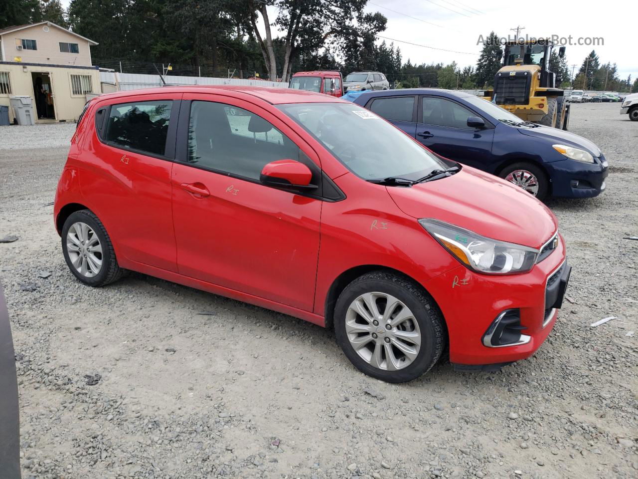 2017 Chevrolet Spark 1lt Red vin: KL8CD6SA2HC717139