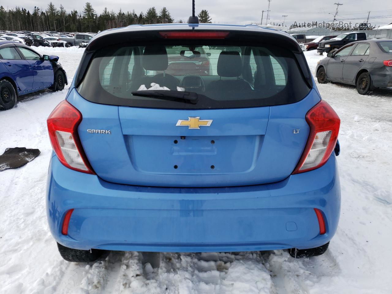 2017 Chevrolet Spark 1lt Blue vin: KL8CD6SA2HC802627