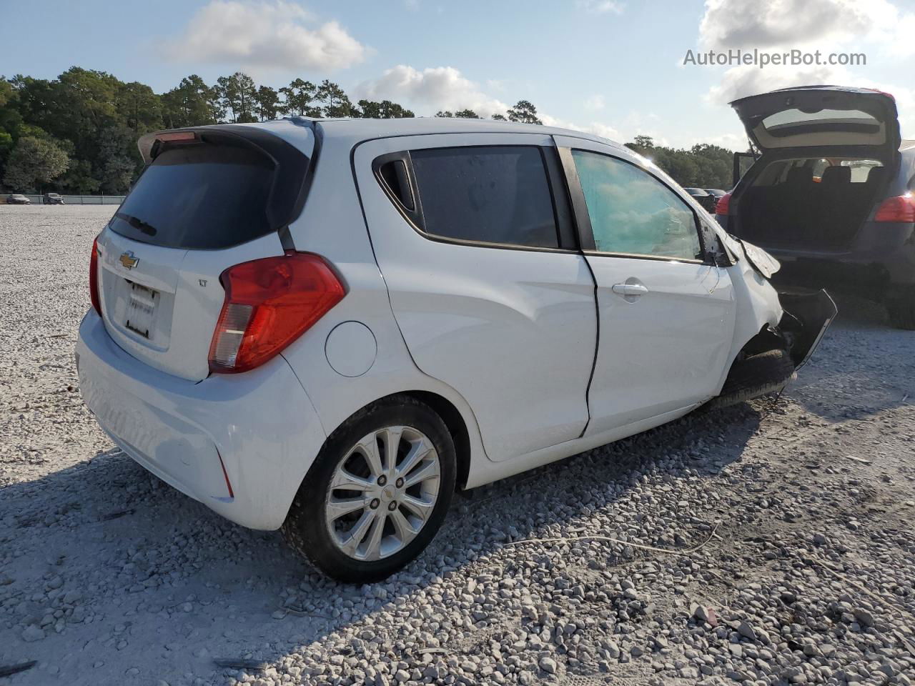 2017 Chevrolet Spark 1lt White vin: KL8CD6SA2HC808380