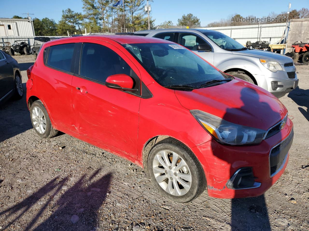 2017 Chevrolet Spark 1lt Red vin: KL8CD6SA2HC826331