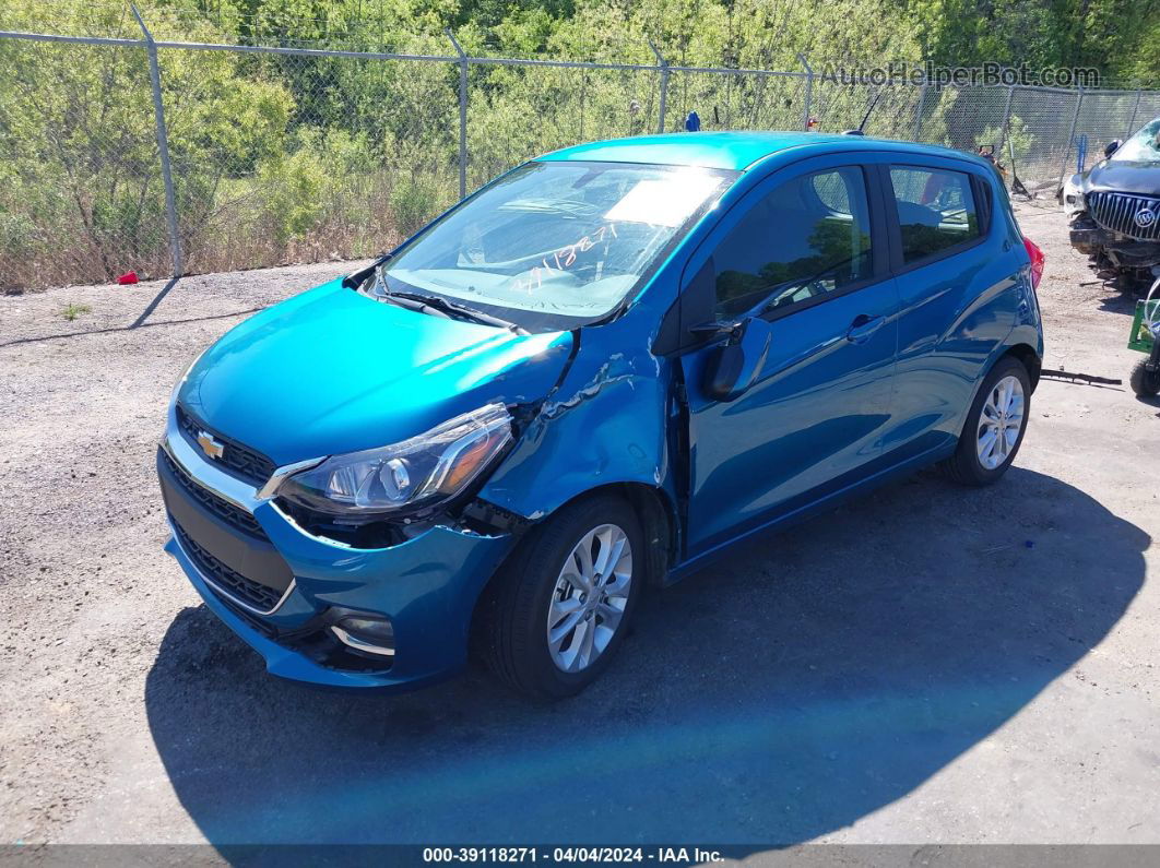 2019 Chevrolet Spark 1lt Cvt Blue vin: KL8CD6SA2KC722123