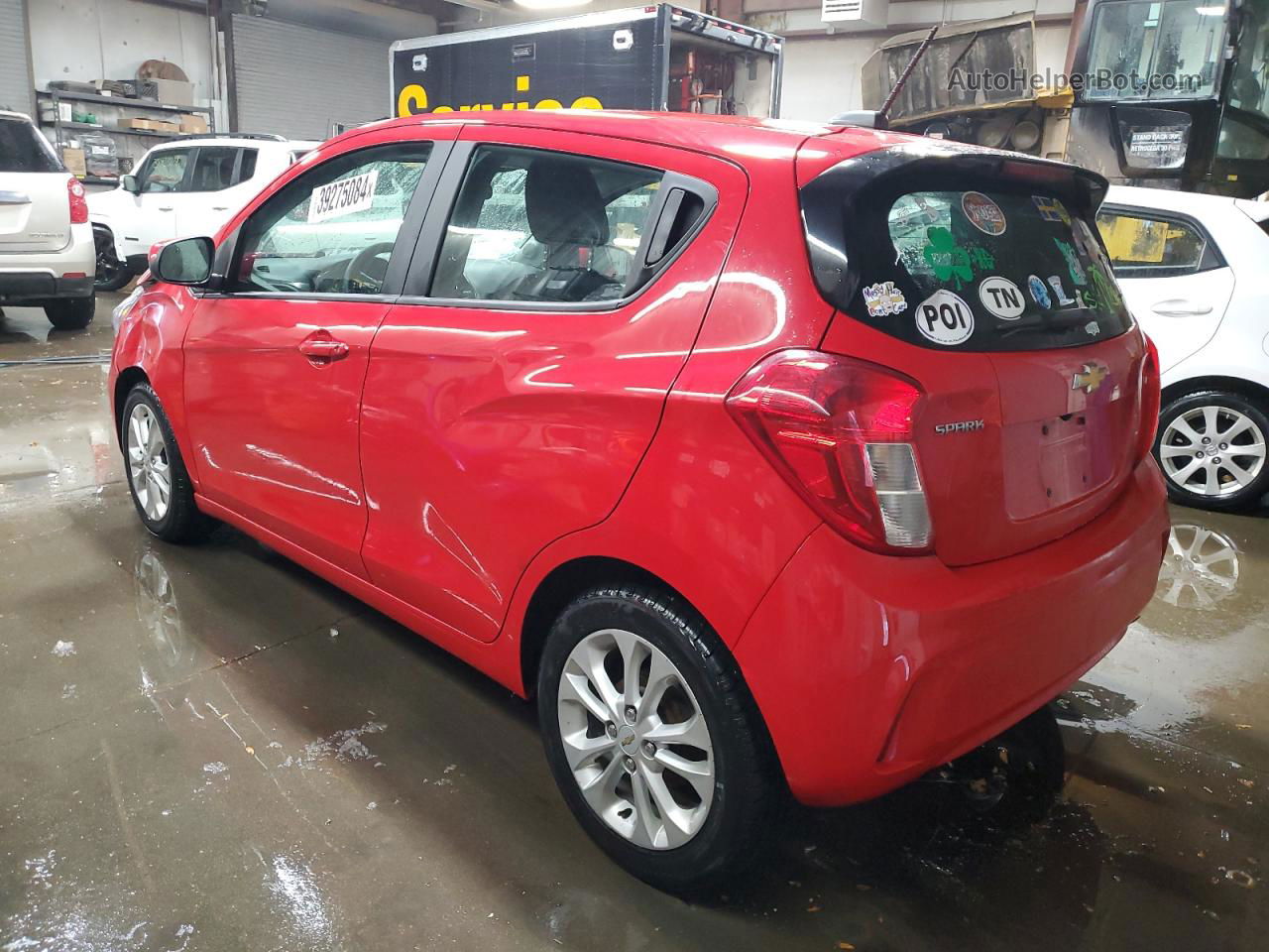 2019 Chevrolet Spark 1lt Красный vin: KL8CD6SA2KC730531