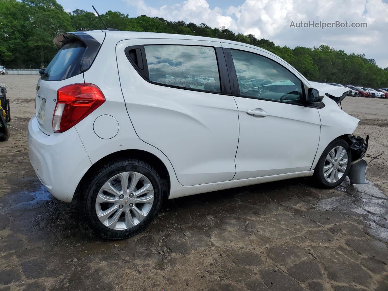 2017 Chevrolet Spark 1lt White vin: KL8CD6SA3HC704058