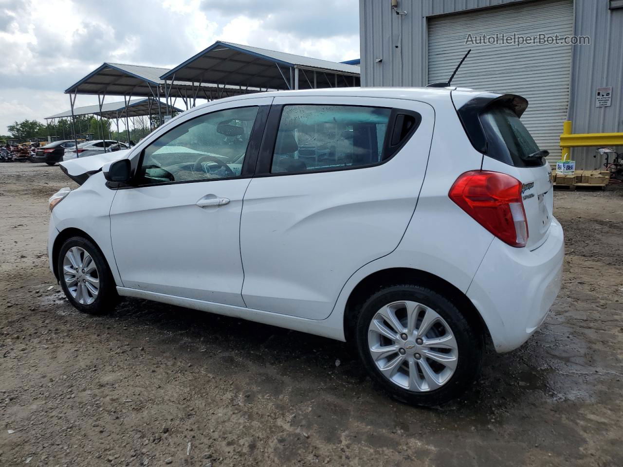 2017 Chevrolet Spark 1lt White vin: KL8CD6SA3HC704058