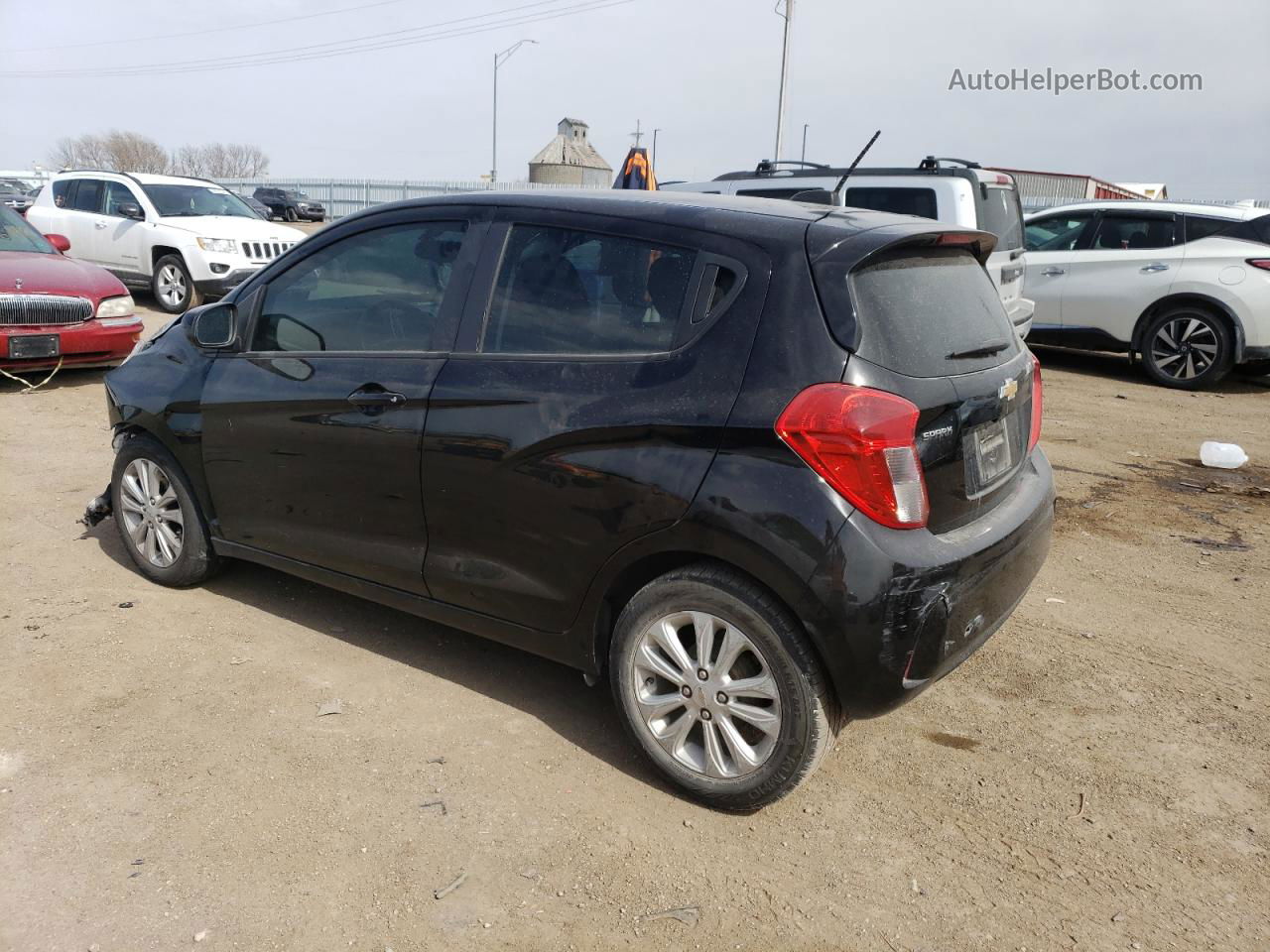 2017 Chevrolet Spark 1lt Black vin: KL8CD6SA3HC730370