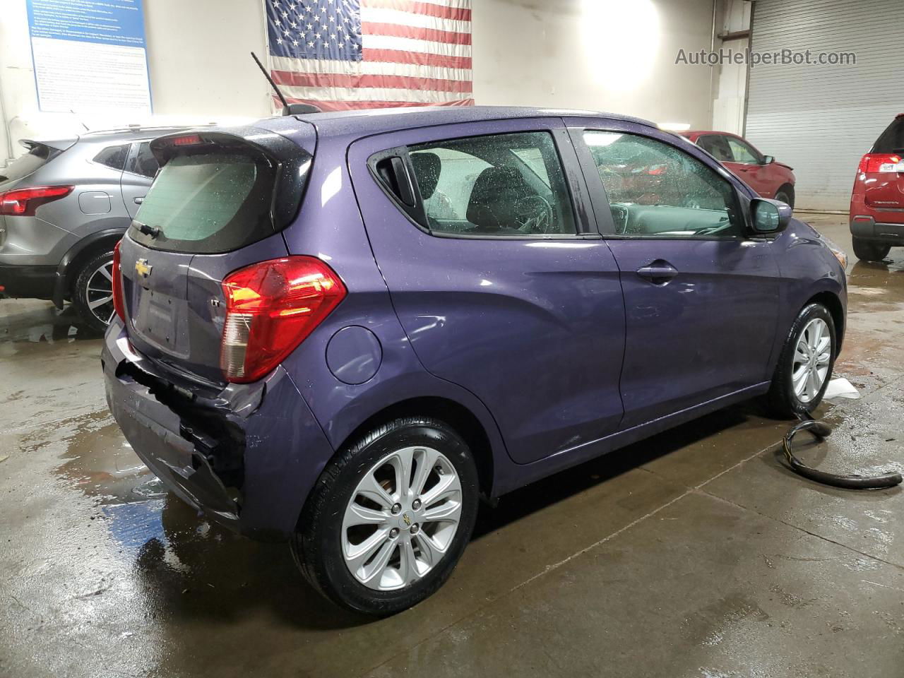 2017 Chevrolet Spark 1lt Purple vin: KL8CD6SA3HC739313