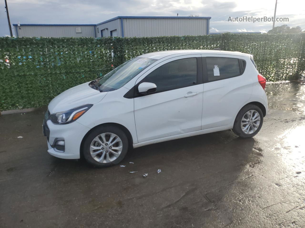 2019 Chevrolet Spark 1lt White vin: KL8CD6SA3KC701653