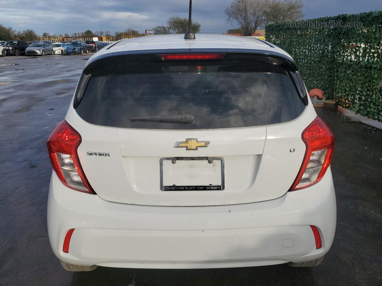 2019 Chevrolet Spark 1lt White vin: KL8CD6SA3KC701653