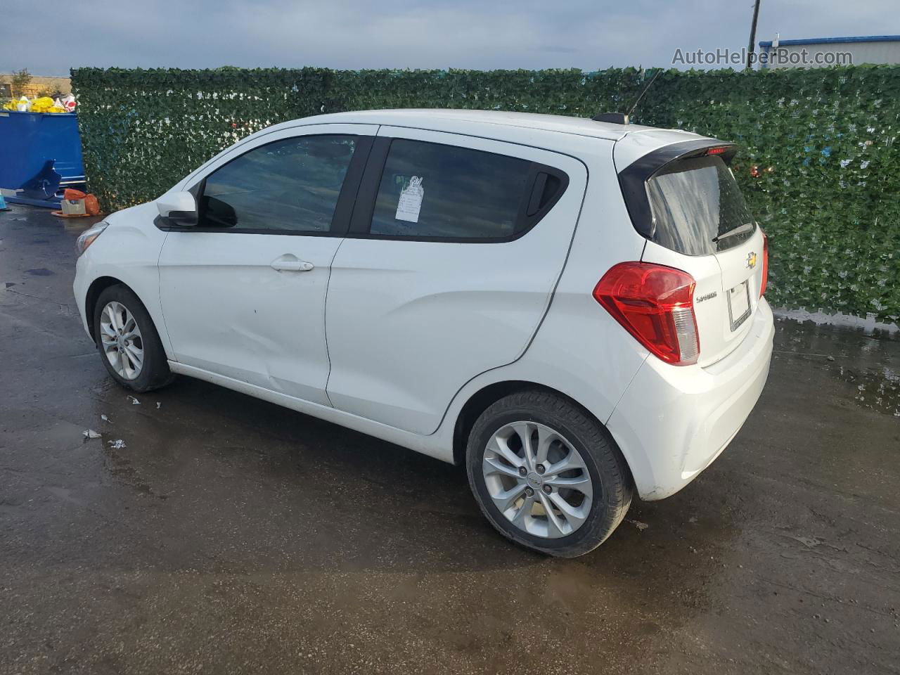 2019 Chevrolet Spark 1lt White vin: KL8CD6SA3KC701653