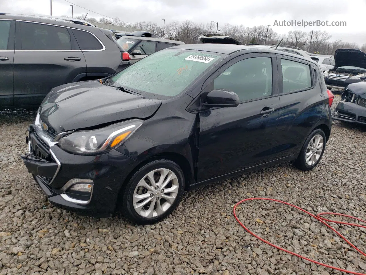 2019 Chevrolet Spark 1lt Black vin: KL8CD6SA3KC710322