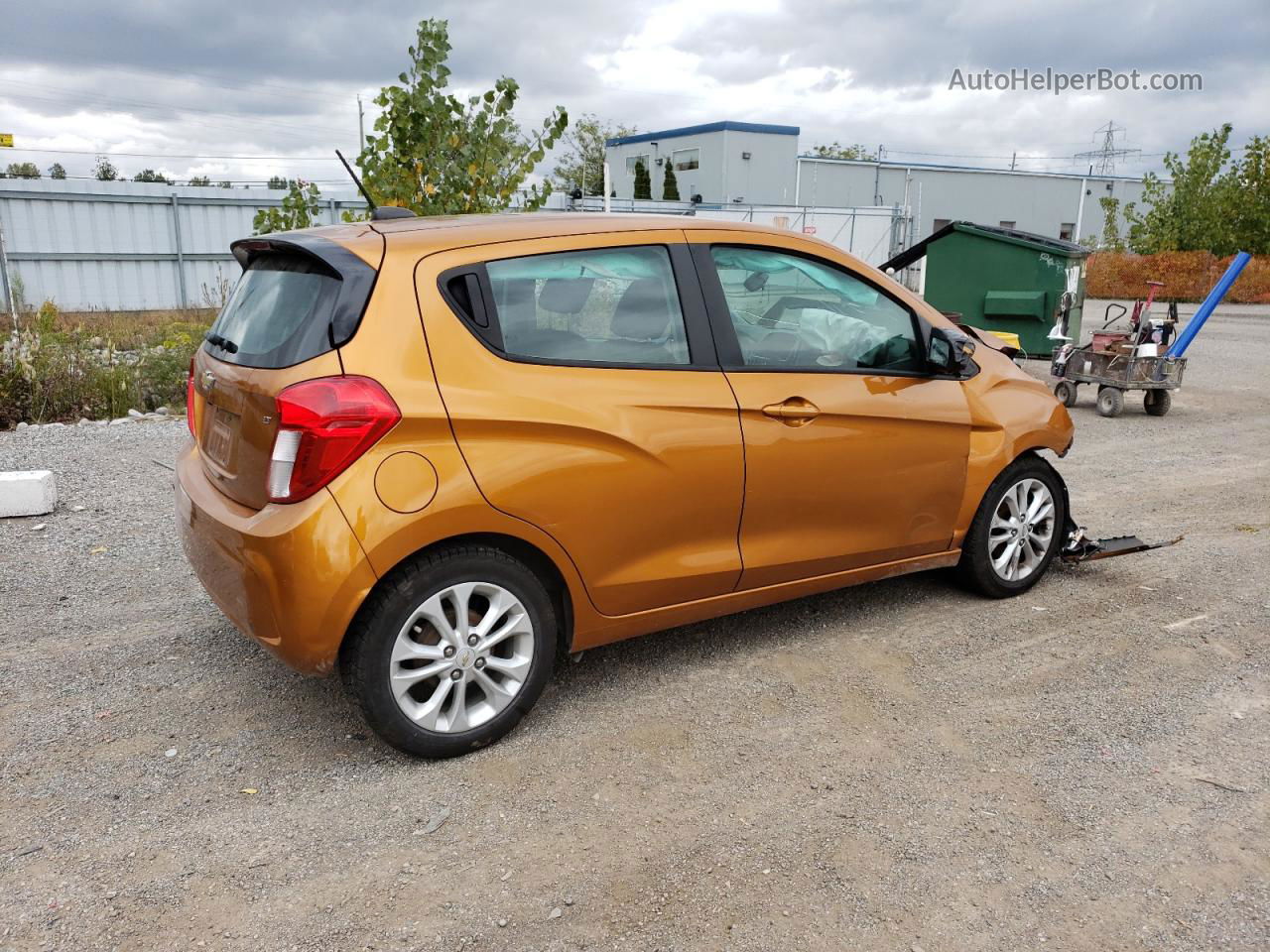 2019 Chevrolet Spark 1lt Orange vin: KL8CD6SA3KC718887