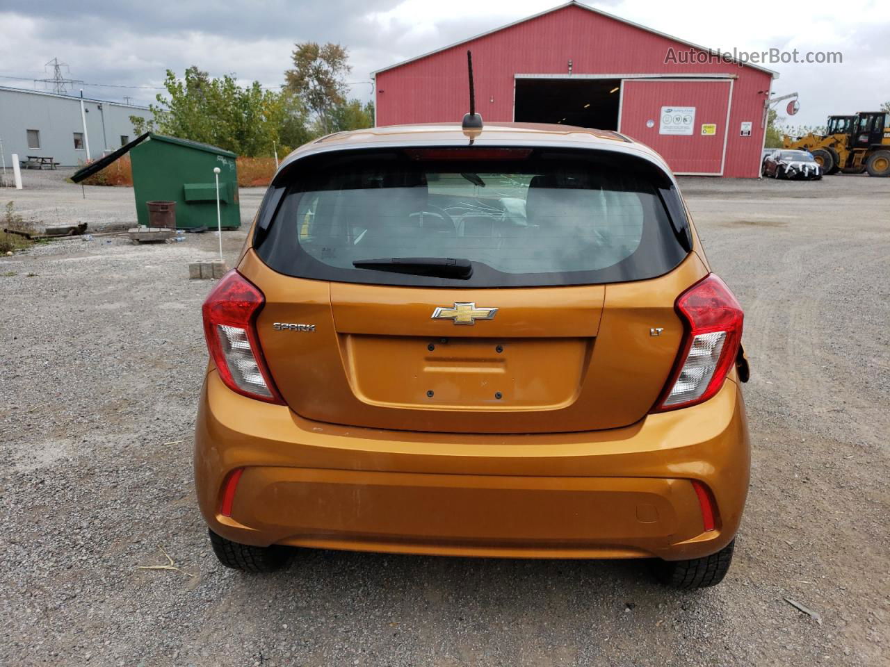 2019 Chevrolet Spark 1lt Orange vin: KL8CD6SA3KC718887