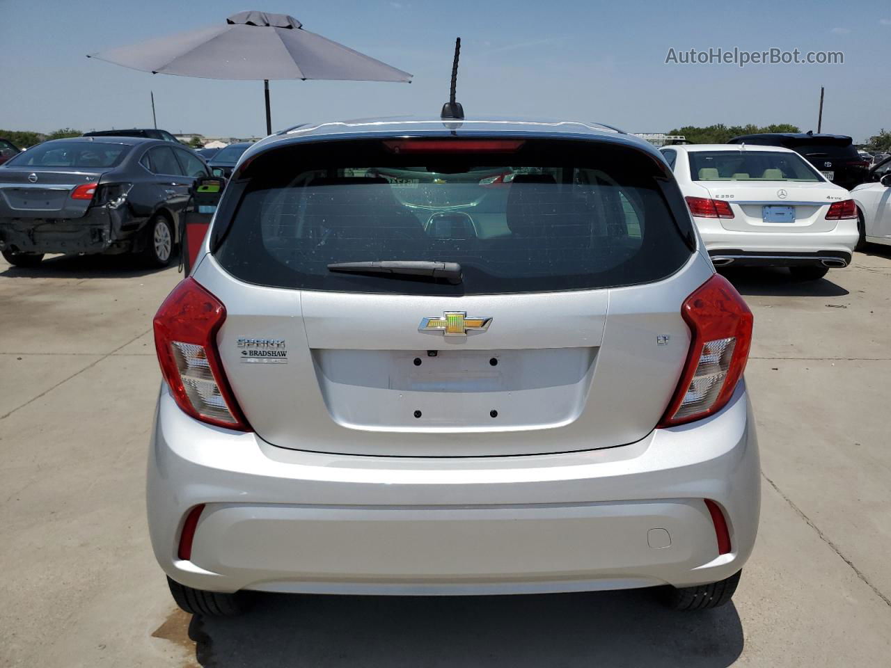 2019 Chevrolet Spark 1lt Silver vin: KL8CD6SA3KC729758