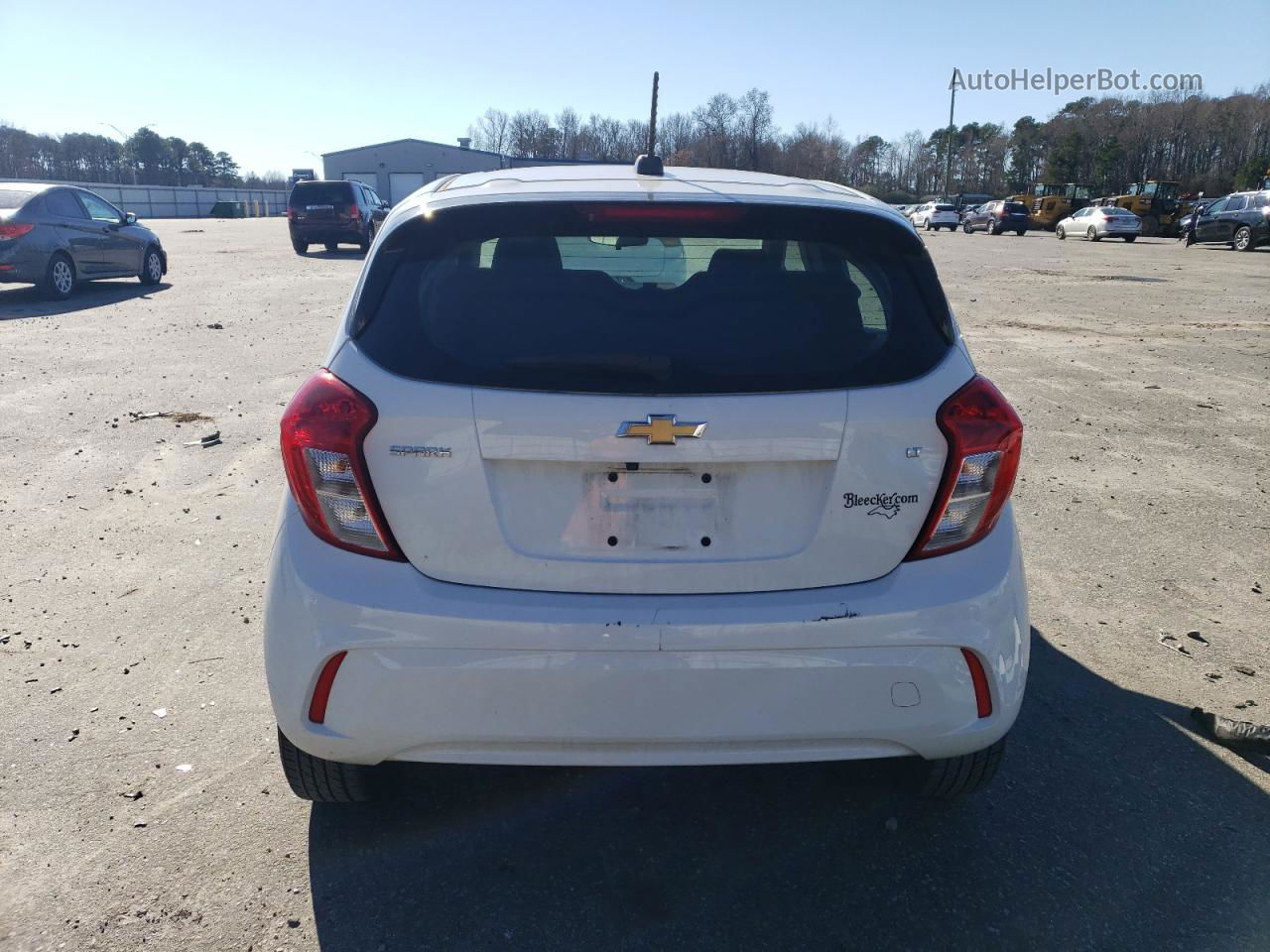 2019 Chevrolet Spark 1lt Белый vin: KL8CD6SA3KC746852