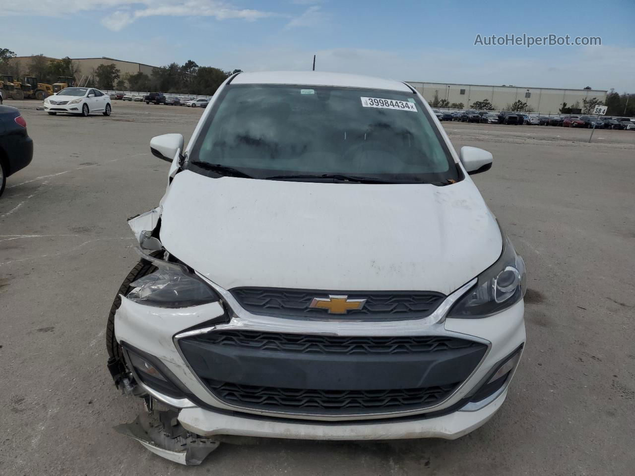 2019 Chevrolet Spark 1lt White vin: KL8CD6SA3KC749010