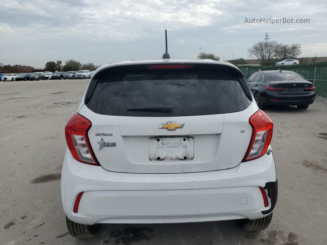 2019 Chevrolet Spark 1lt White vin: KL8CD6SA3KC749010