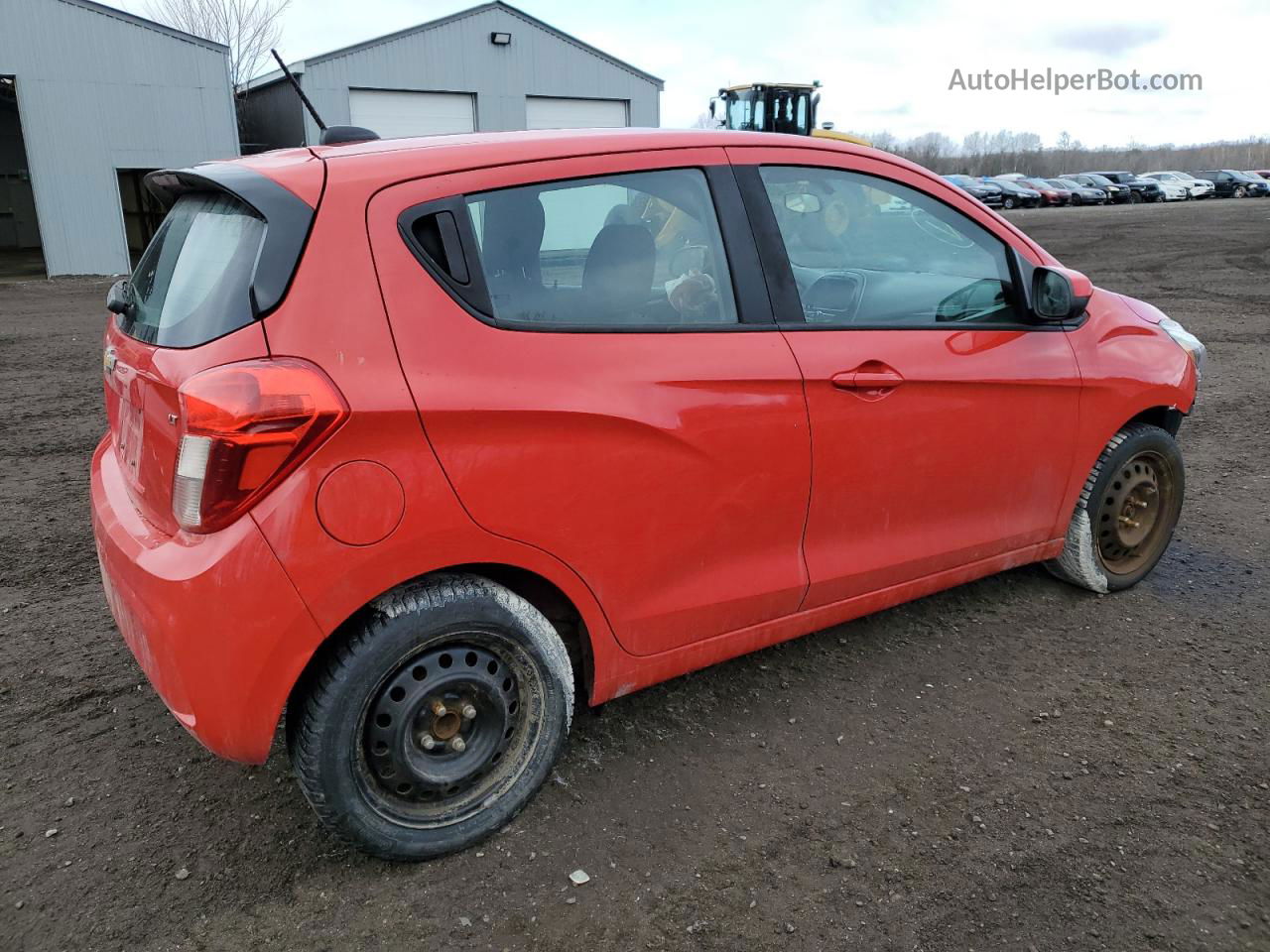 2019 Chevrolet Spark 1lt Red vin: KL8CD6SA3KC750688