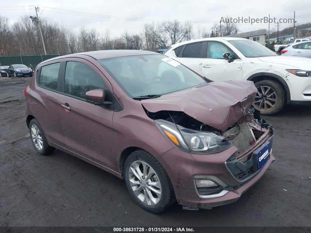 2019 Chevrolet Spark 1lt Cvt Розовый vin: KL8CD6SA3KC755311