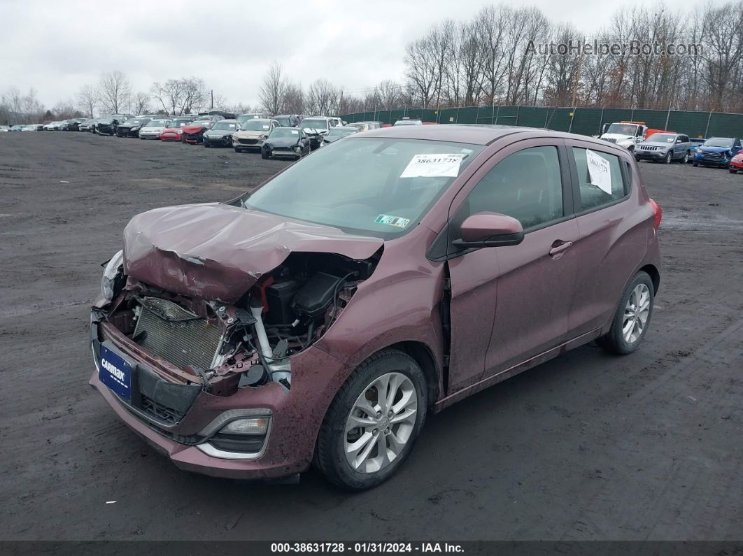 2019 Chevrolet Spark 1lt Cvt Розовый vin: KL8CD6SA3KC755311