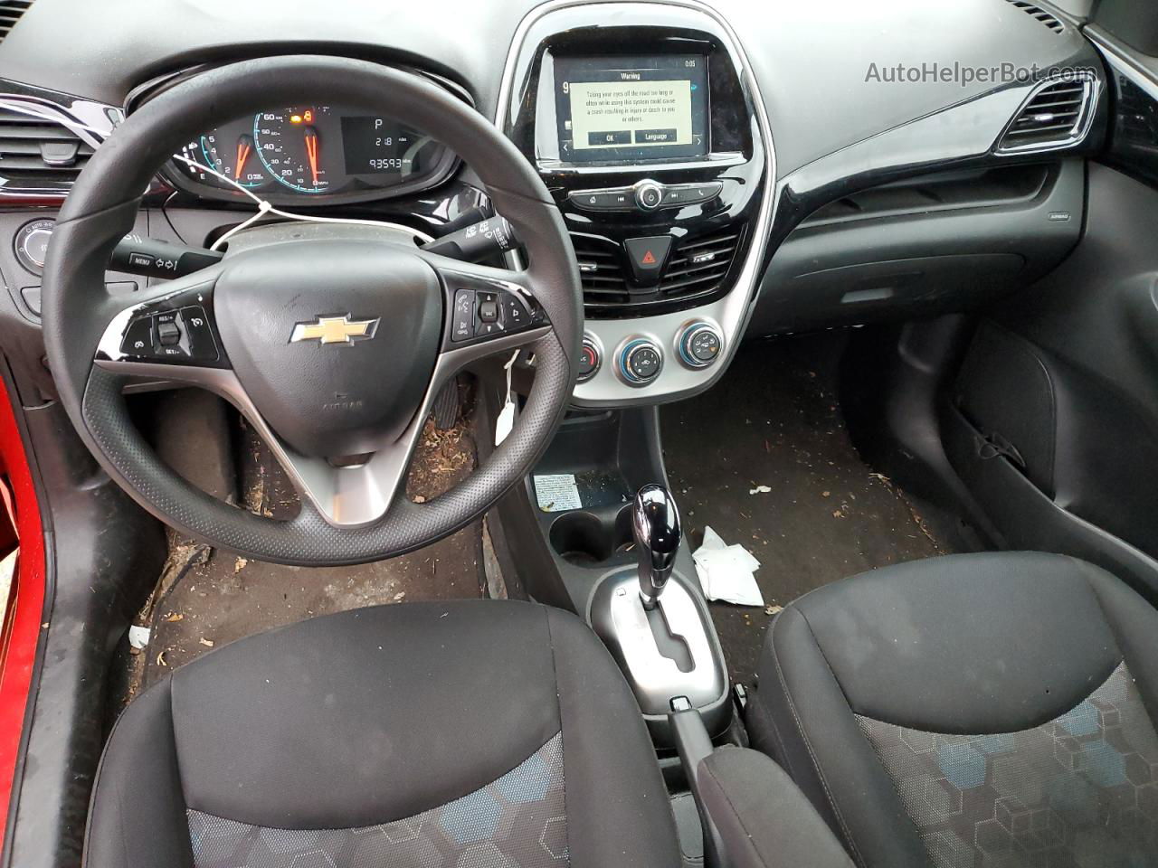 2017 Chevrolet Spark 1lt Красный vin: KL8CD6SA4HC718521