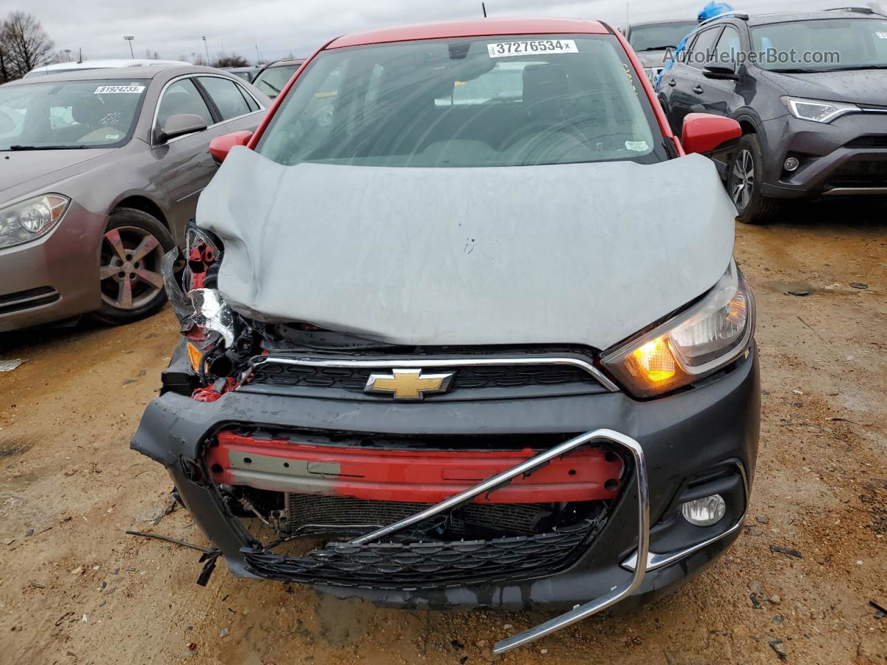 2017 Chevrolet Spark 1lt Red vin: KL8CD6SA4HC718521