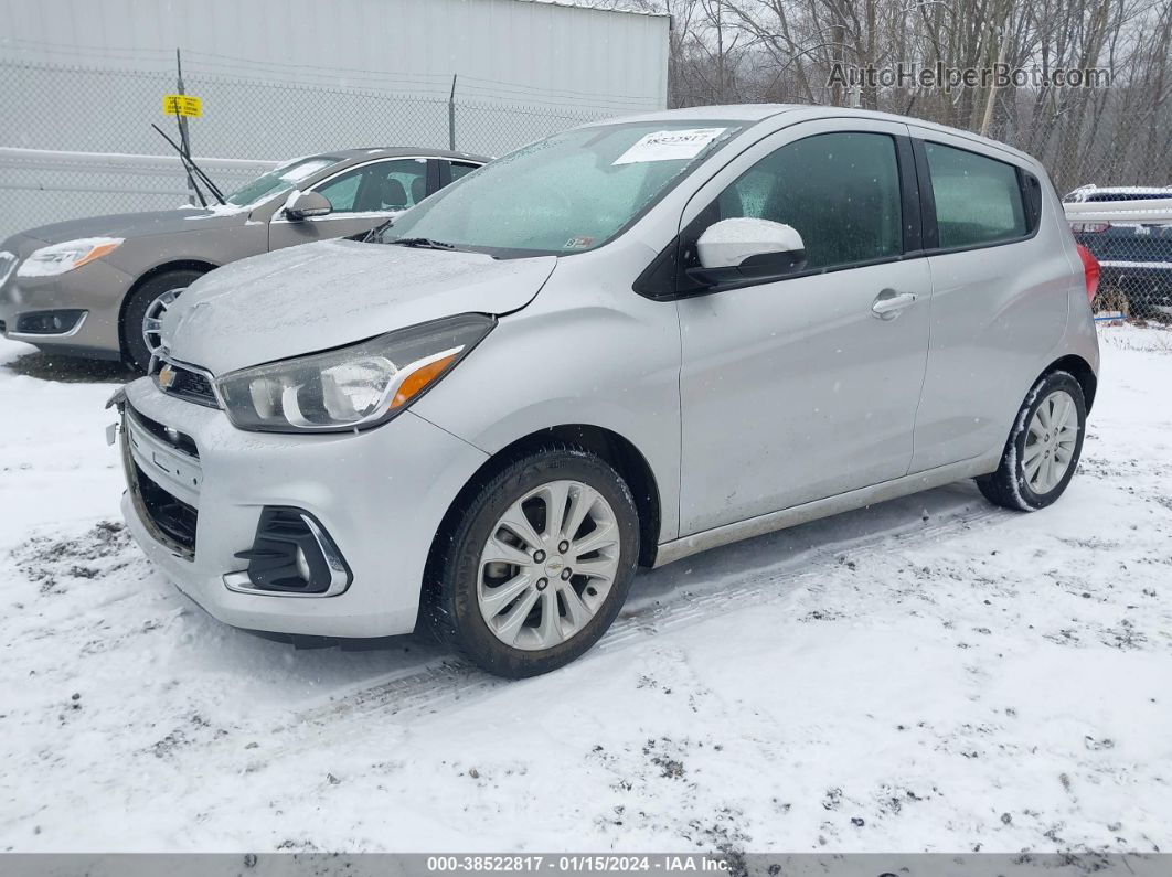 2017 Chevrolet Spark 1lt Cvt Silver vin: KL8CD6SA4HC749820