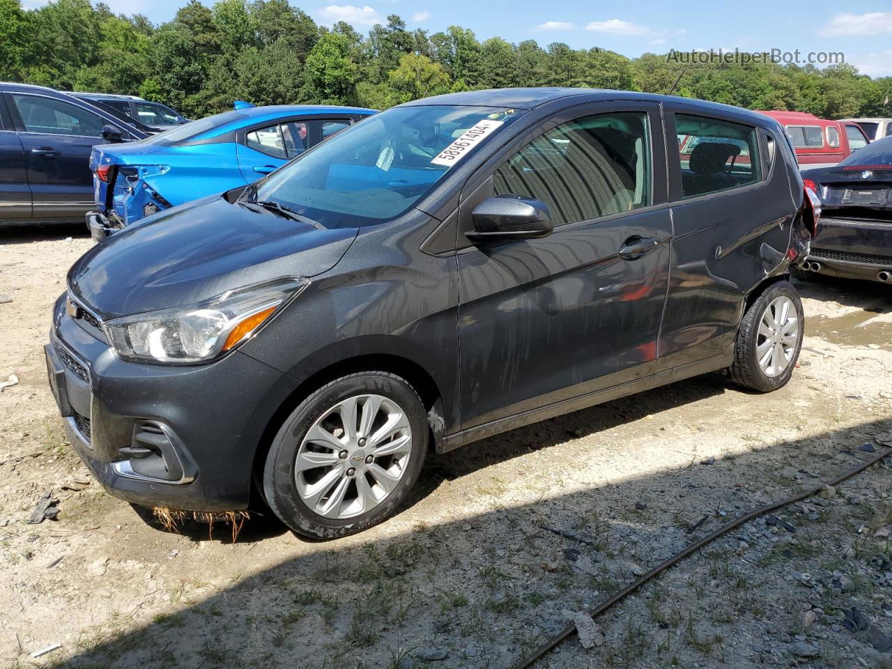 2017 Chevrolet Spark 1lt Charcoal vin: KL8CD6SA4HC751695