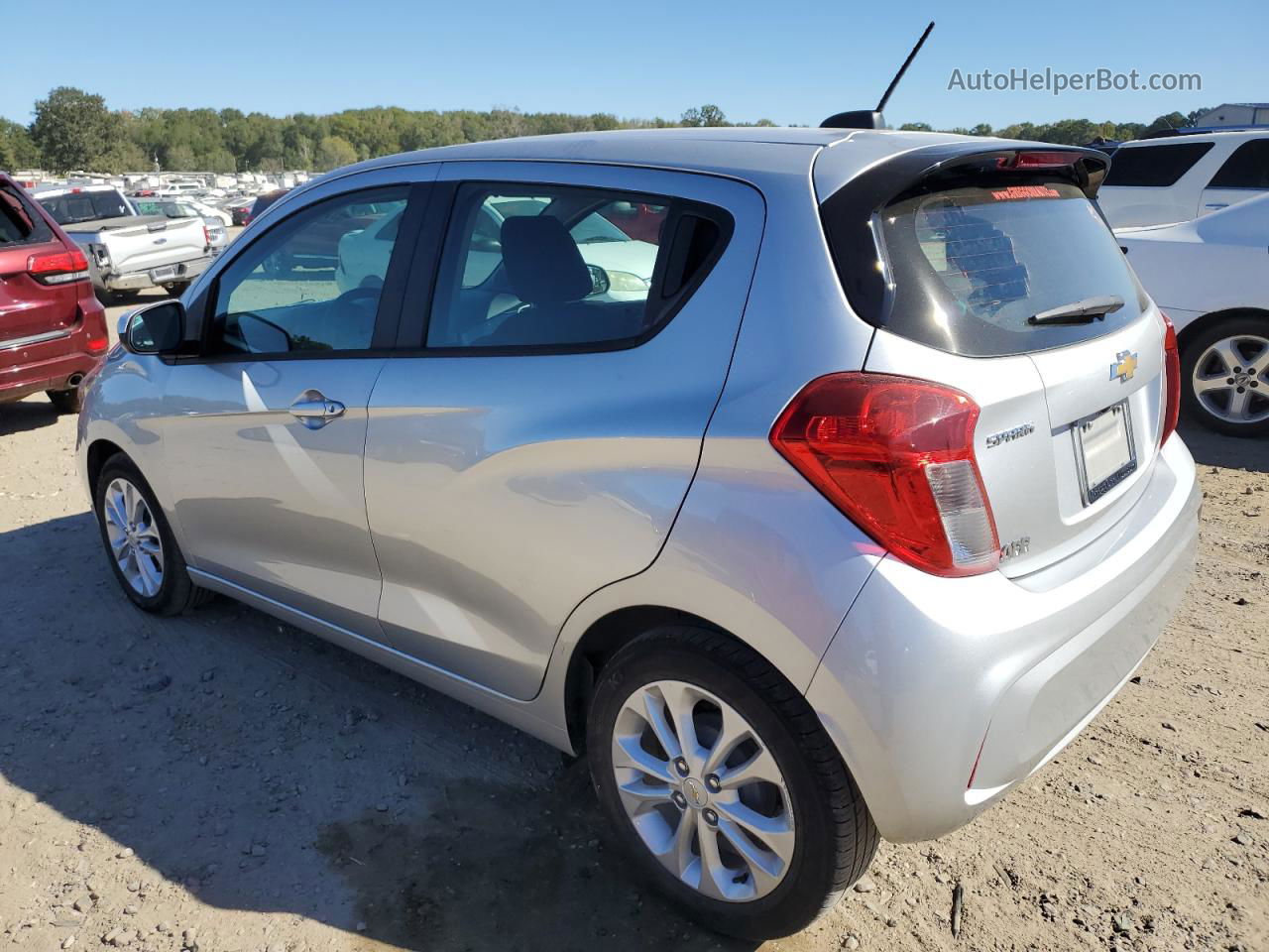 2019 Chevrolet Spark 1lt Silver vin: KL8CD6SA4KC728778